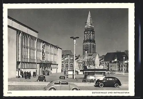 AK Kiel, Ostseehalle und Rathausturm