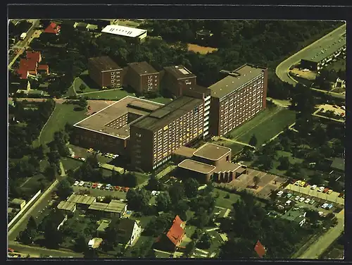 AK Hamburg-Schnelsen, Albertinen-Krankenhaus, Süntelstrasse 11 A, Fliegeraufnahme