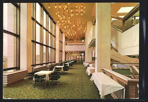 AK Berlin, Seitenfoyer vom Palast der Republik