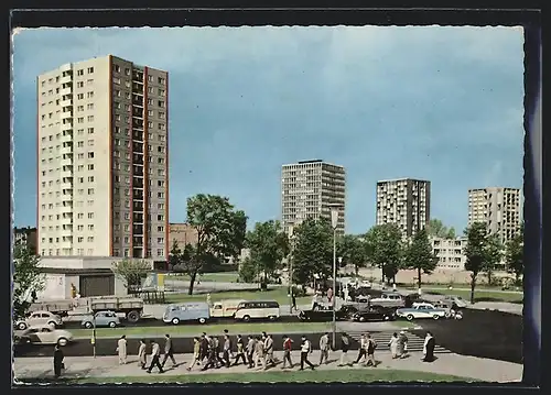 AK Berlin, Hochhäuser im Hansaviertel