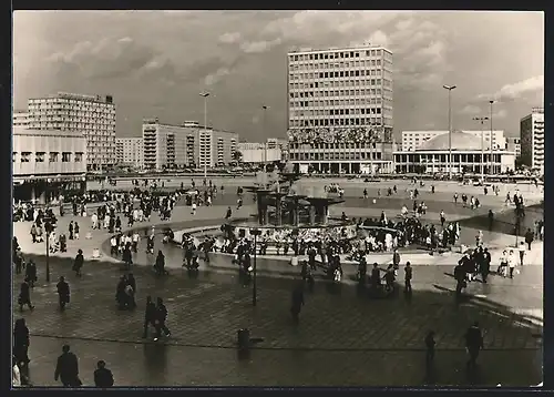 AK Berlin, Blick auf den Alexanderplatz