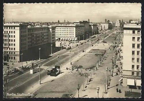 AK Berlin, Blick auf die Stadthalle