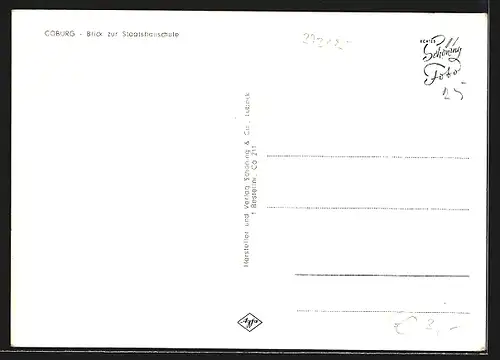 AK Coburg, Teilansicht mit Technikum