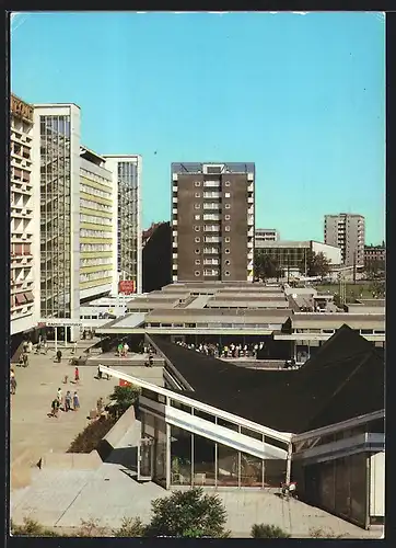 AK Cottbus / Chosebuz, Blick zum Bowlingzentrum, Pohlad na bowlingowy centrum