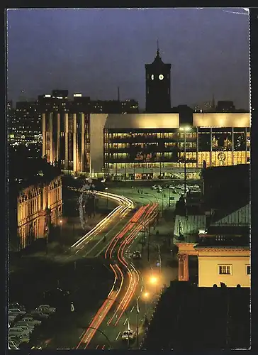 AK Berlin, Blick zum Palast der Republik