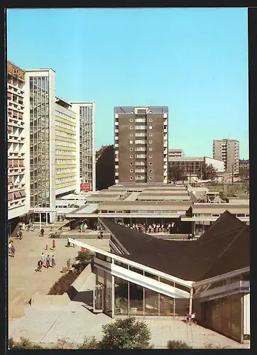 AK Cottbus / Chosebuz, Blick zum Bowlingzentrum, Pohlad na bowlingowy centrum