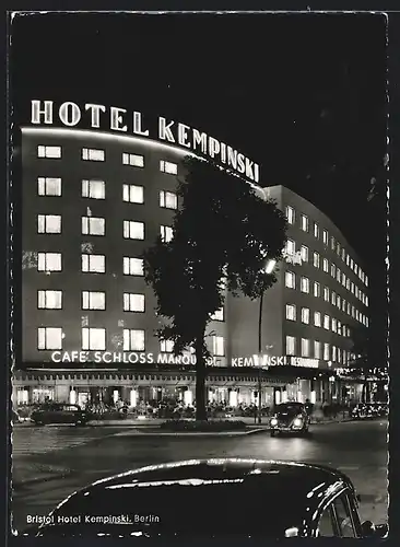 AK Berlin, Hotel Kempinski, Kurfürstendamm Ecke Fasanenstr.