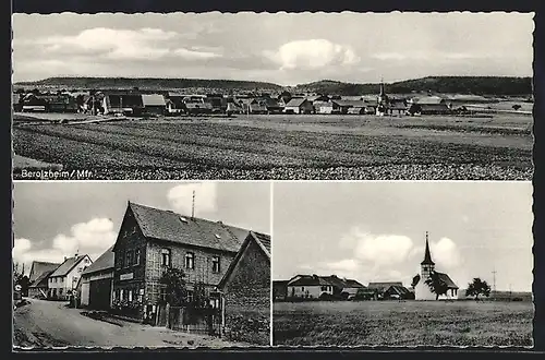 AK Berolzheim /Mfr., Ernst Salewski Gemitschtwaren, Kirche