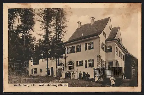 AK Weissenburg i. B., Die Walderholungsstätte