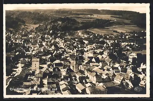 AK Treuchtlingen, Fliegeraufnahme des Ortes