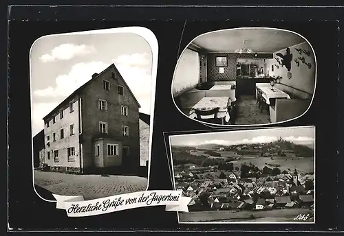 AK Oberviechtach /Opf., Gaststätte Jagertoni