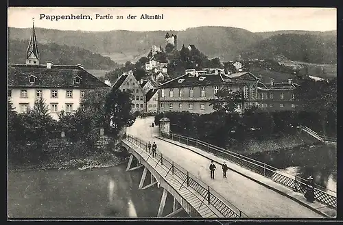 AK Pappenheim, Partie an der Altmühl