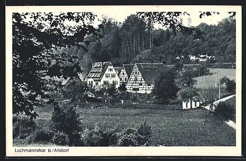 AK Altdorf b. Nbg., Ortspartie