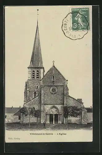 AK Villeneuve-le-Comte, L`Eglise