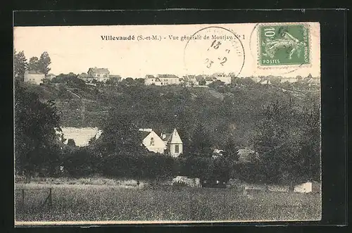 AK Villevaudè, Vue gènèrale de Montjay