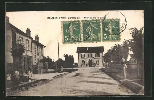 AK Villiers-Saint-Georges, Avenue de la Gare