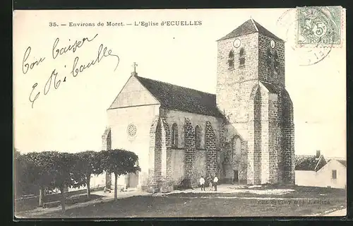 AK Ecuelles, L`Èglise