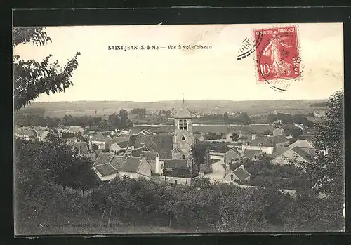 AK Saint-Jean, Vue à vol d`oiseau