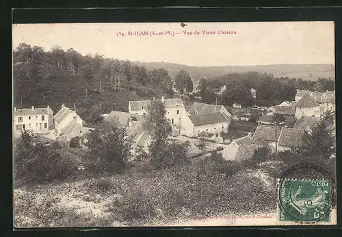 AK Saint-Jean, Vue du Vieux Chateau