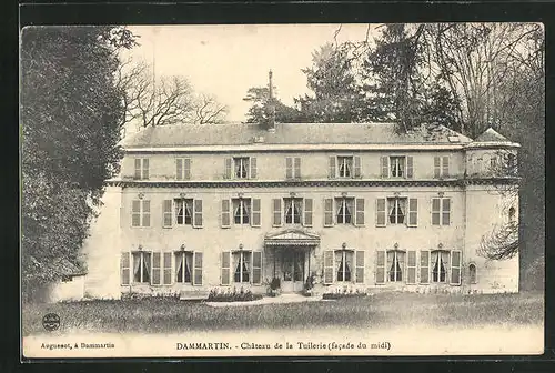 AK Dammartin, Chateau de la Tuilerie, facade du midi