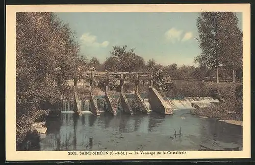 AK Saint Simèon, Le Vannage de la Cristallerie