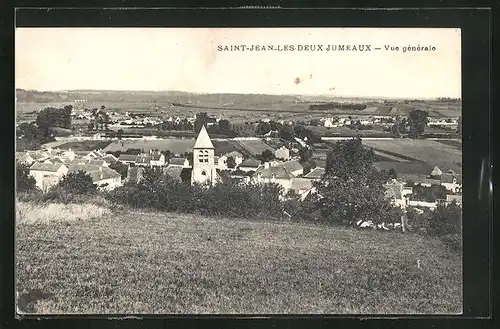 AK Saint-Jean-les-Deux-Jumeaux, Vue Gènèrale