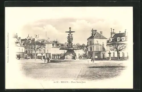 AK Melun, Place Saint-Jean