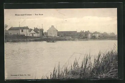 AK Misy-sur-Yonne, Rue Basse