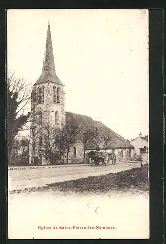 AK Saint-Pierre-les-Nemours, Eglise