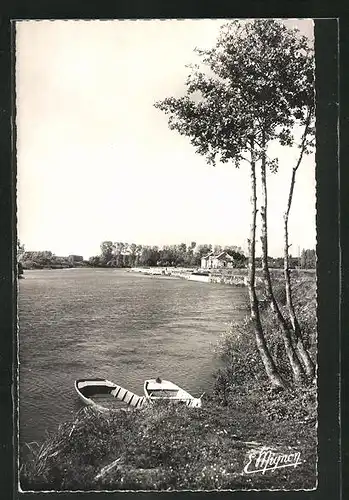 AK Misy-sur-Yvonne, Les bords de l`Yvonne