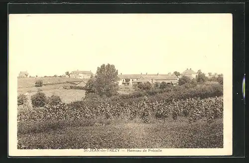 AK Saint-Jean-de-Trézy, Hameau de Précelle