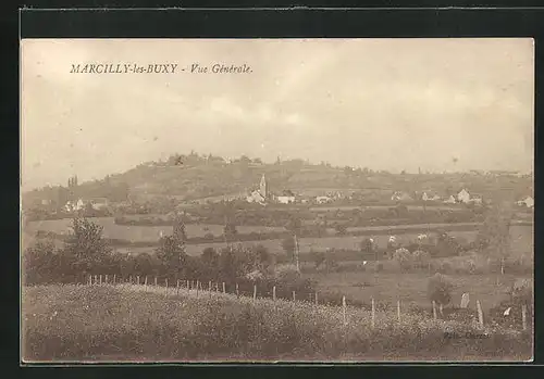 AK Marcilly-les-Buxy, Vue Générale