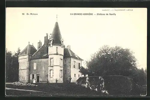 AK La Grande-Verriére, Chateau de Savilly