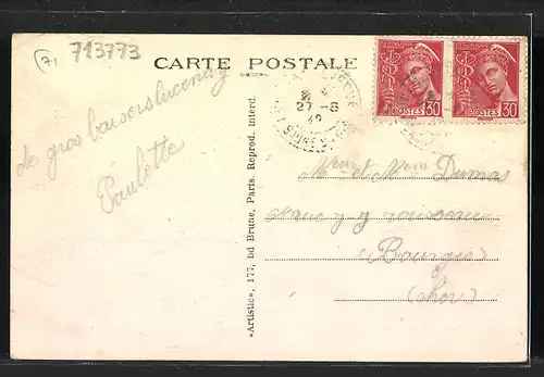 AK Lucenay-l`Évêque, Promenade au bord du Ternain