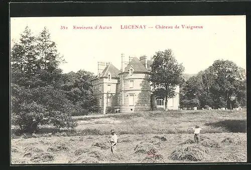 AK Lucenay, Château de Visigneux