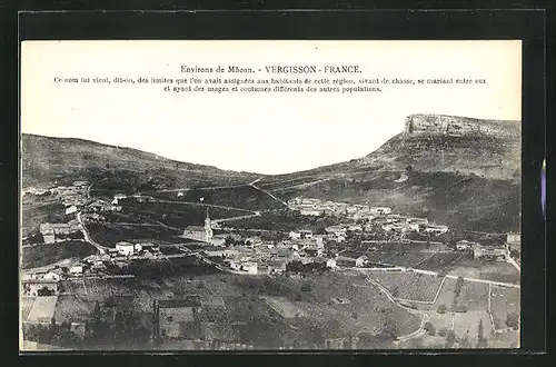 AK Vergisson, Vue Panoramique