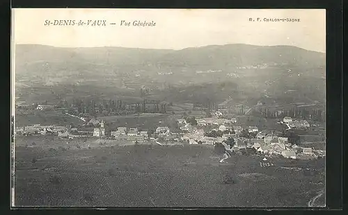 AK St-Dénis-de-Vaux, Vue générale