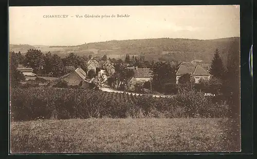 AK Charrecey, Vue générale prise de Bel-Air