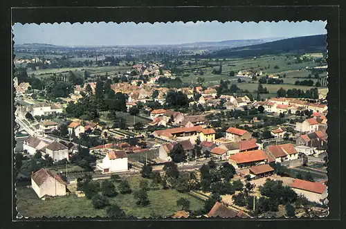 AK Salornay-sur-Guye, Vue générale aérienne