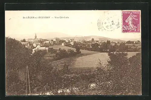 AK St-Leger-s-Beuvray, Vue Generale