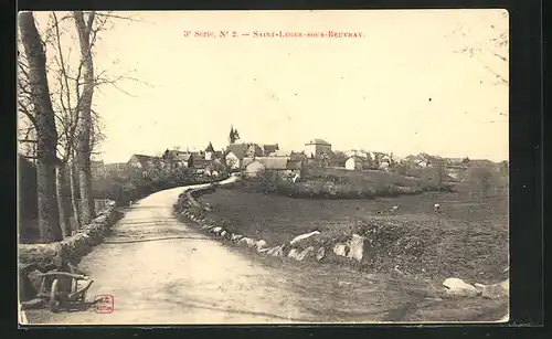 AK Saint-Leger-sous-Beuvray, Panorama