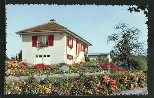 AK Salornay-sur-Guye, Maison Fleurie