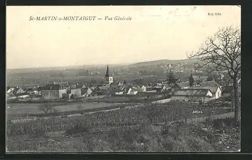 AK St-Martin-s-Montaigut, Vue Générale