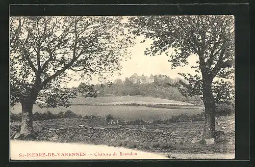 AK St-Pierre-de-Varennes, Château de Brandon, Panorama
