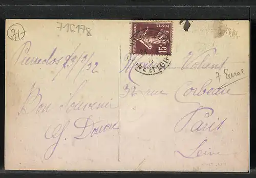 AK St-Point, Vue Générale, Totalansicht des Ortes