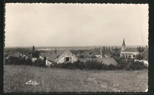 AK Saint-Yan, Vue générale, Blick nach dem Ort