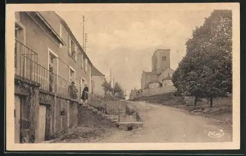 AK Gourdon, Montée de l`Église