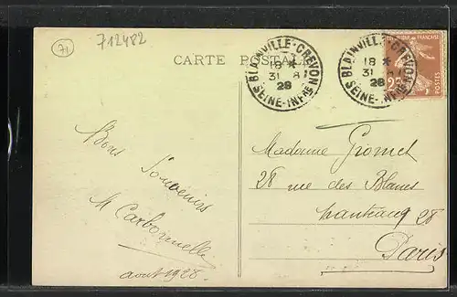 AK Blainville-Crevon, Vue Générale