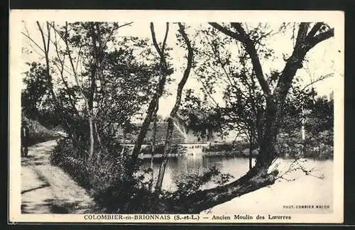 AK Colombier-en-Brionnais, Ancien Moulin de Loeurres