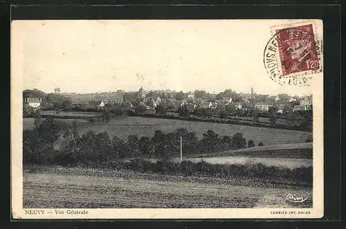 AK Neuvy, Vue generale, l'Eglise